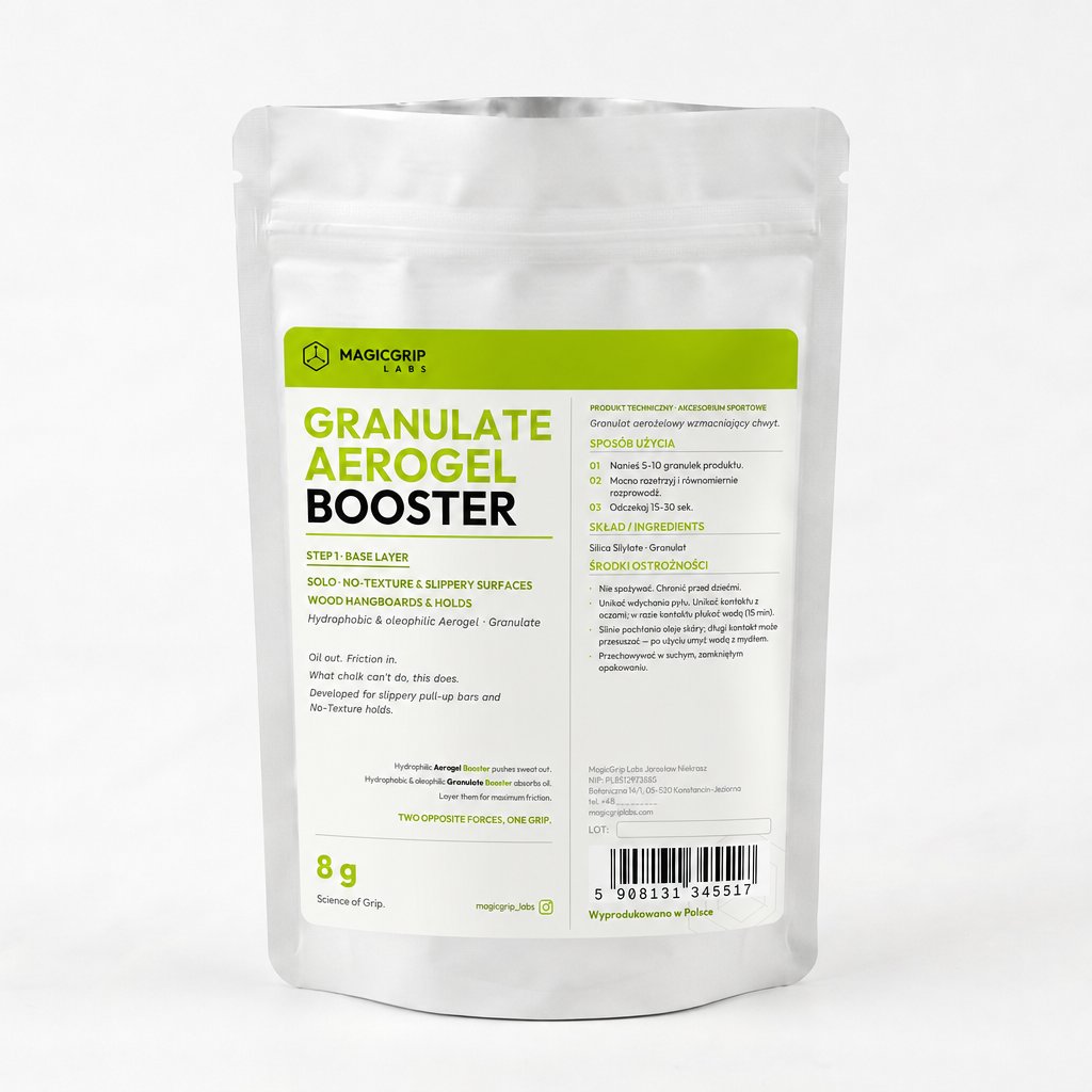 Product mockup GS-01 GRANULATE AEROGEL