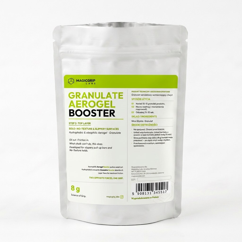 Product mockup GS-01 GRANULATE AEROGEL