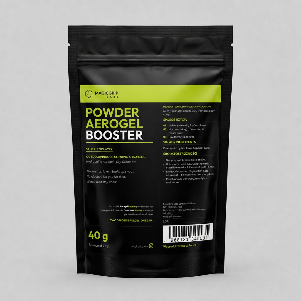 Product mockup GS-02 POWDER AEROGEL
