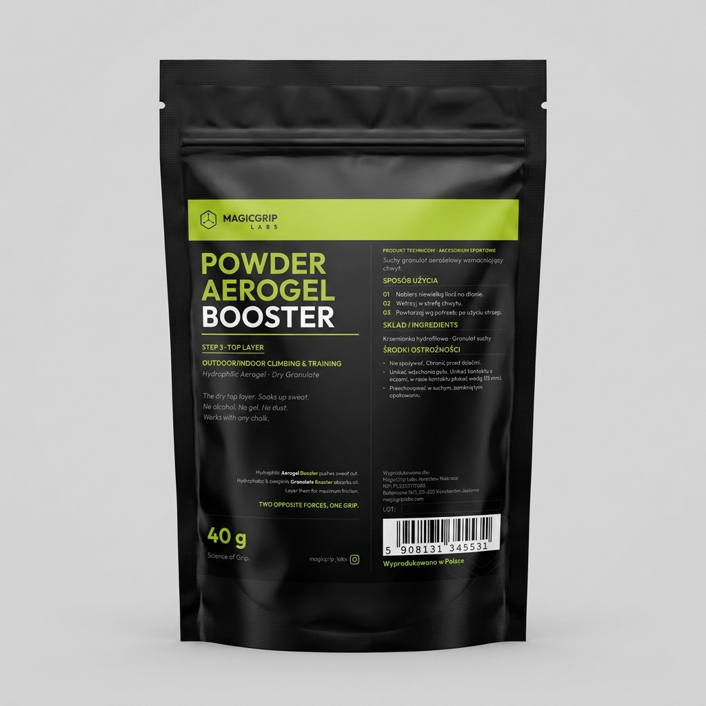 Product mockup GS-02 POWDER AEROGEL