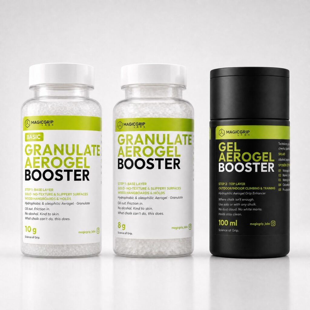 GRIP STACK — komplet na start: Granulate, BASIC Granulate i Gel Aerogel BOOSTER