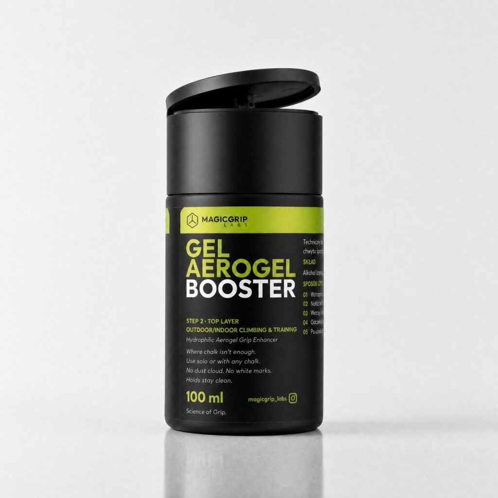 GEL AEROGEL BOOSTER 100 ml — butelka GSG-02 z otwartym wieczkiem flip-top